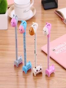2pcs Cartoon Design Ballpoint Pen - Multicolor - View 6