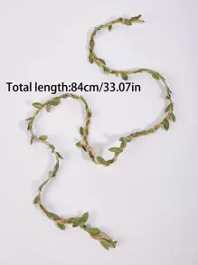 1pc Artificial Vine Window Curtain Tieback, Available In Multiple Colors Gifts Birthday Graduation - Multicolor - View 3