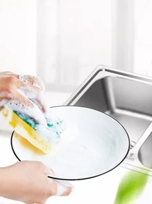 1入組塑膠乳液分配器現代乳液瓶 - 白色 - 查看 3