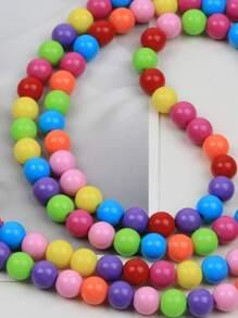 Vỏ điện thoại PC rõ ràng có dây buộc đính cườm - Trong sáng - Xem 3