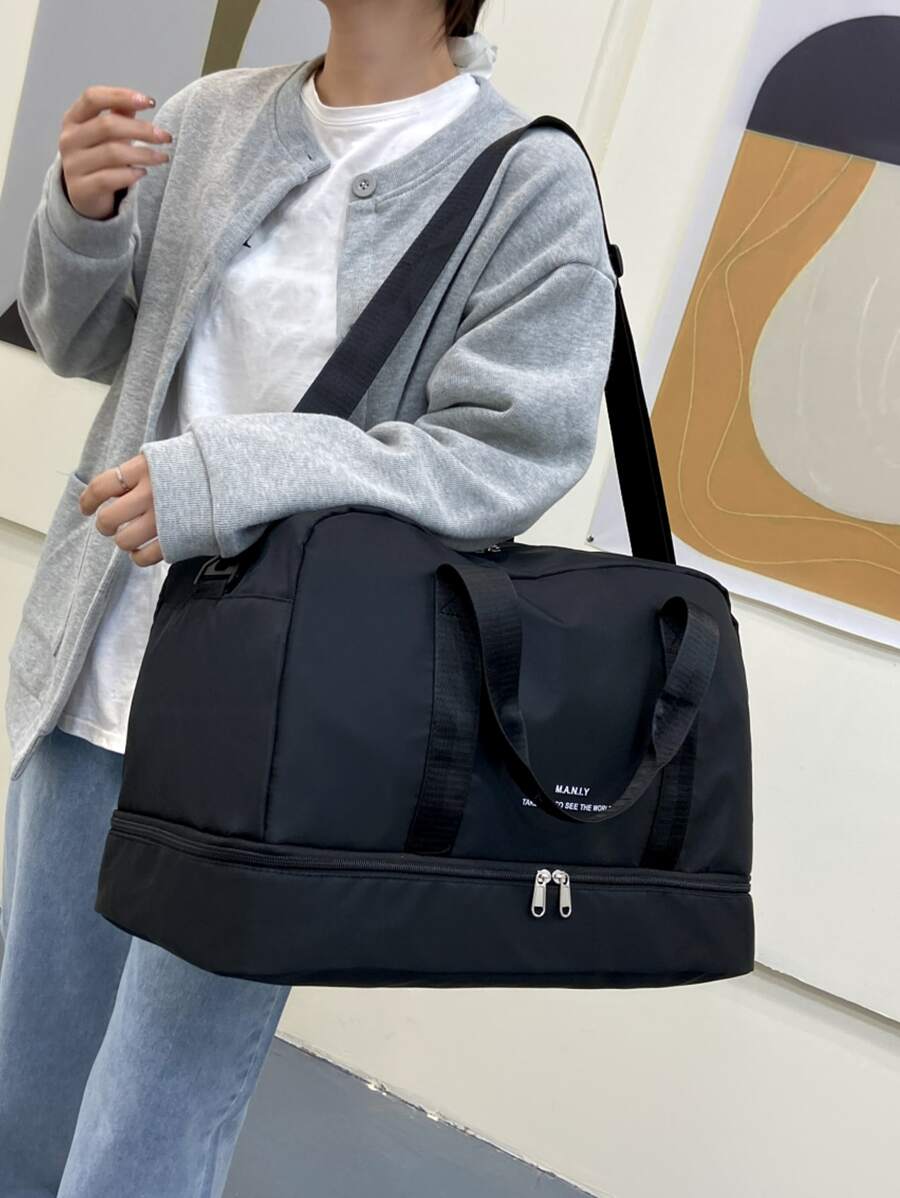 女士包 手提包 尼龙 新款女士行李包 旅行包 休闲女士时尚度假手提包 周末旅行包 过夜旅行包 返校旅行健身包 露营巡航必备包 徒步旅行必备包 返校旅行包 夏季旅行箱包 行李包 行李旅行包 大学包 行李包 周末旅行包 医院包 冬季学校包 学校配件 学校用品