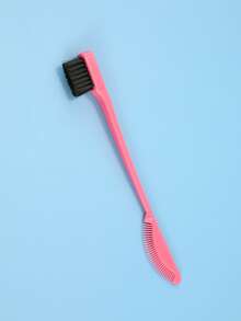 CUT it 1 Cọ Trang Điểm 2 Đầu Lông Mi Lược Lông Mày Dụng Cụ Trang Điểm Di Động Làm Đẹp Edge Chân Tóc Lược Cho Tạo Kiểu Tóc Salon - Nhiều màu - Xem 3