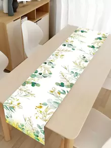 1 τμχ Τραπέζι με μοτίβο φύλλου, μοντερνιστικό πολυεστερικό τραπέζι για πάρτι γενεθλίων - Nhiều màu - Xem 1