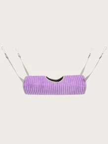 1pc Plush Random Color Hamster Hammock For Small Animal For sleeping - Multicolor - View 3