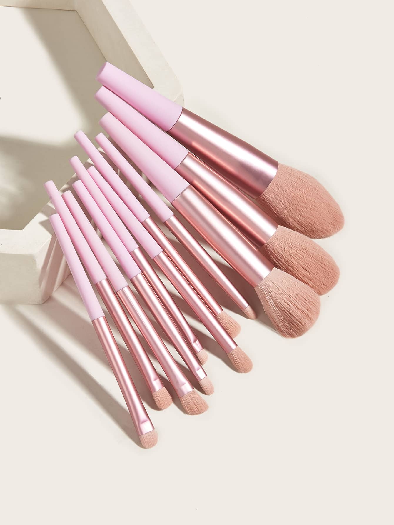 11 piezas Juego de brochas de maquillaje, Juego de brochas, Kit de brochas de maquillaje, Juego de brochas de maquillaje, Juego de maquillaje completo, Juego de brochas de maquillaje, Kit de maquillaje completo, Juego de brochas, Juego de brochas de maquillaje, Juego de regalo de maquillaje, Juego - Rosa - Ver 1