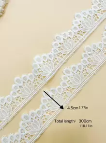 1pc Polyester Garment Decoration Lace, Modern Tassel Decor Webbing For DIY