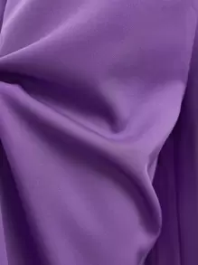 Maija Solid Tube Top & Wide Leg Trousers - Purple - View 5