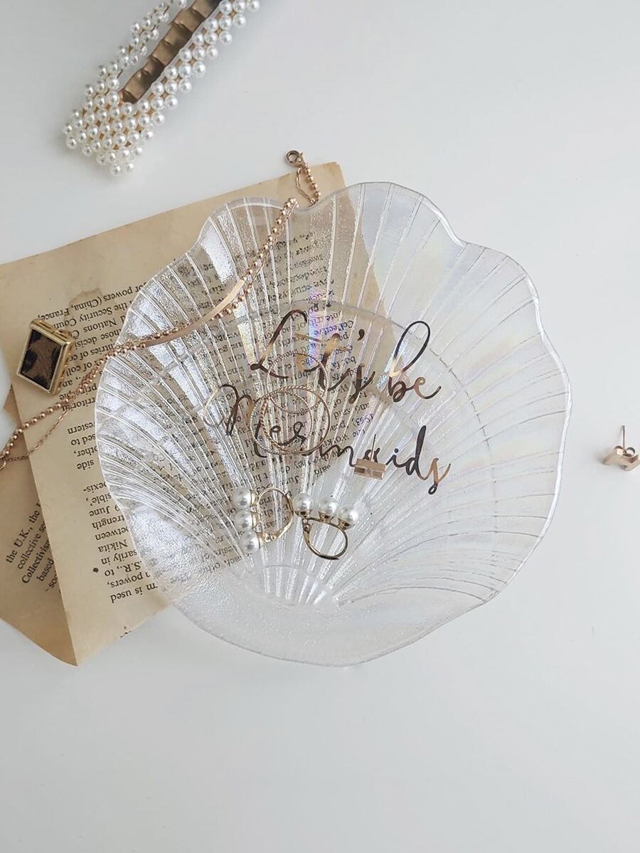 Khay trang sức hình vỏ 1 cái - Trong sáng - Xem 1