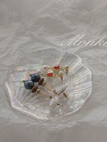 Khay trang sức hình vỏ 1 cái - Trong sáng - Xem 2