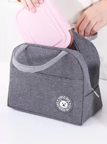 1只午餐袋,保溫飯盒,戶外野餐冷藏袋,食品容器收納袋 - 藍色 - 查看 7