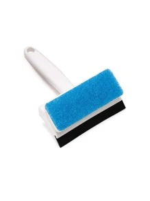 1pc Plastic Wisser, Modernistische 2 In 1 Reinigingsschraper Voor Thuis, Keuken, Badkamer, Huis, Huishoudelijke Artikelen