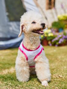 PETSIN 1pc Unicorn Print Pet Tank For Cat And Dog For Summer - Multicolor - View 3