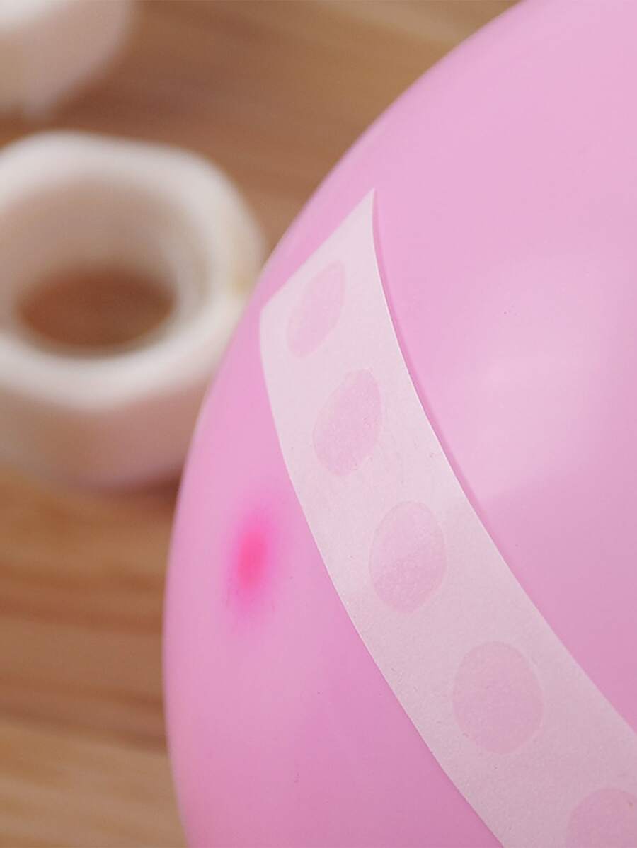 2rolls Glue Point Clear Balloon Glue, Removable Adhesive Dots, Double Sided Dots Of Glue Tape