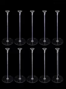 1Pc 35cm Balloon Stand - Clear - View 1