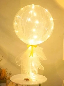 1Pc 35cm Balloon Stand - Clear - View 2