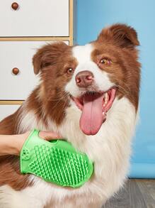 1pc Random Color Pet Bath Glove For Cat And Dog For Shower - Multicolor - View 1