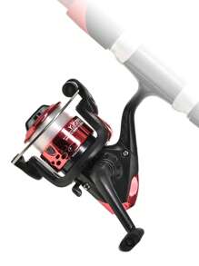LEO 1pc Spinning Fishing Reel - Red - View 4