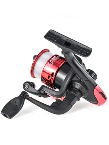 LEO 1pc Spinning Fishing Reel - Red - View 7