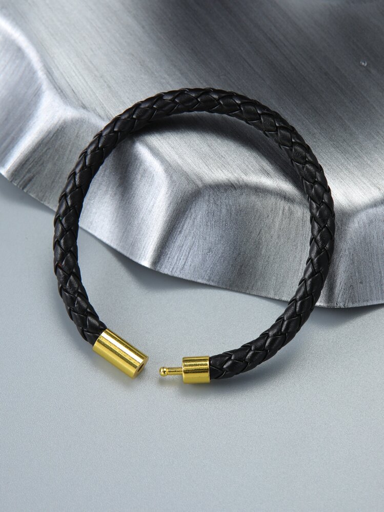 יחידה 1 אופנה אבץ אבזם מגנטי צמידים לגברים לקישוט יומי , ל תכשיטים מתנה ו מסיבה - ריבוי צבעים - ראה 2