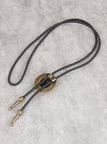 男士帽子裝飾項鍊 - 銅色 - 查看 2