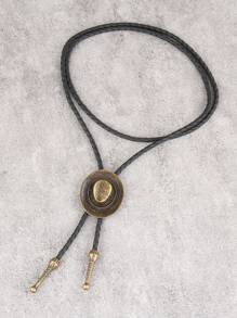 男士帽子裝飾項鍊 - 銅色 - 查看 5