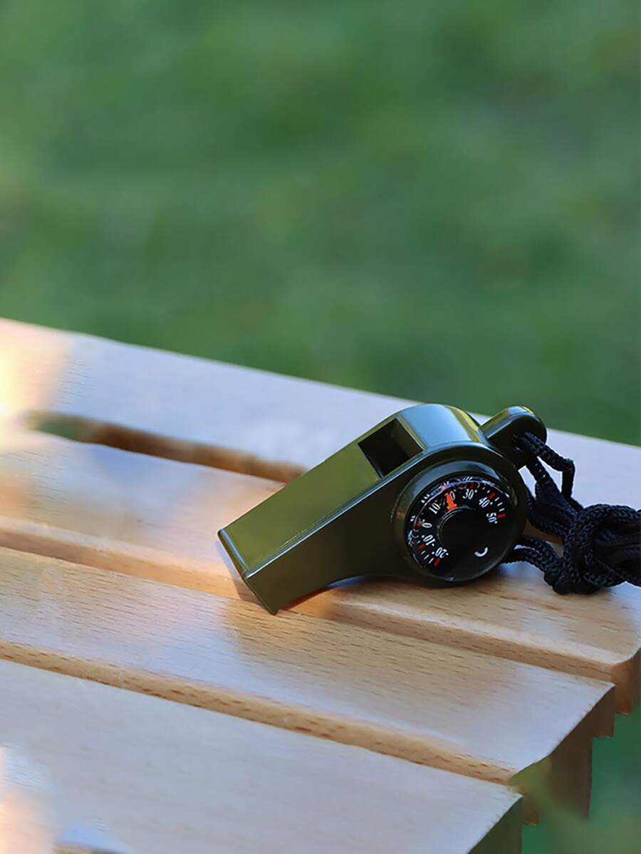 1pc Camping Survival Whistle - Multicolor - View 1