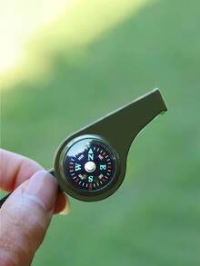 1pc Camping Survival Whistle - Multicolor - View 4