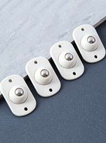 4入組素色萬向腳輪