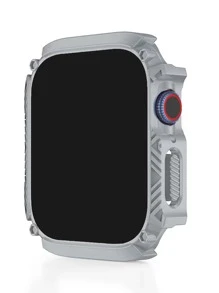 Coque 2 en 1 waterproof anti-collision & Film de protection d'écran compatible avec Apple Watch