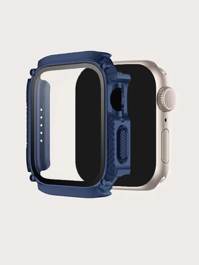 Pc Armor Waterproof & Shockproof Smartwatch Case Compatible With Apple Watch 3 4 5 6 7 Se 8 Gen