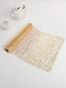 1 Kim Loại Họa Tiết Hình Học Bàn Á Hậu, Hiện Đại Polyester Bàn Bếp Á Hậu Cho Đảng - Nhiều màu - Xem 1