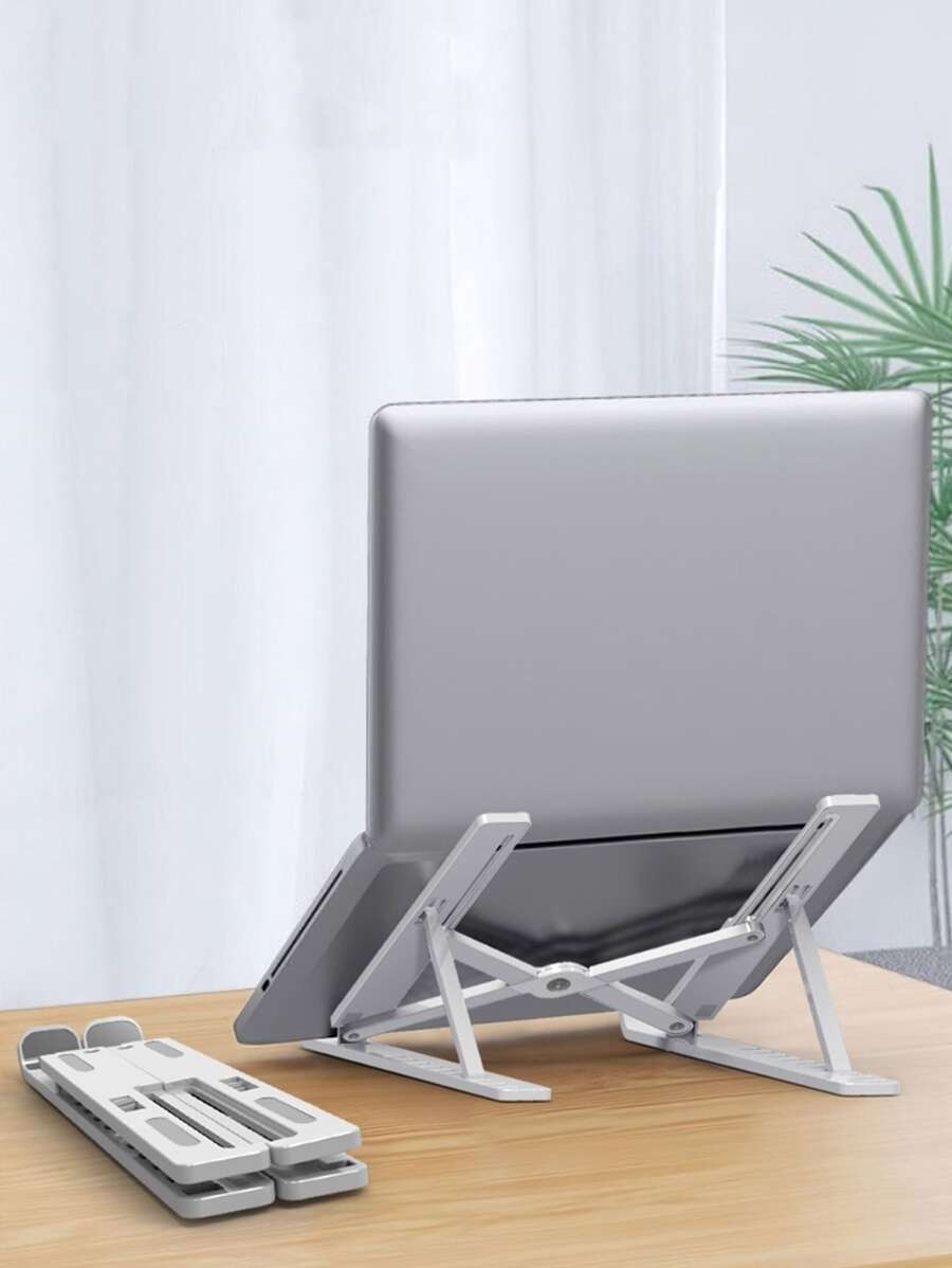 1 soporte plegable para PC, soporte para computadora - Blanco - Ver 1