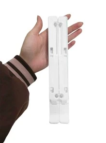 1 soporte plegable para PC, soporte para computadora - Blanco - Ver 2