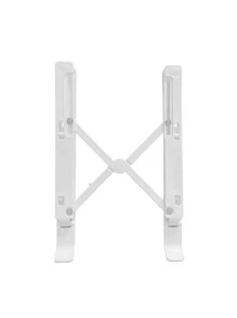 1 soporte plegable para PC, soporte para computadora - Blanco - Ver 3