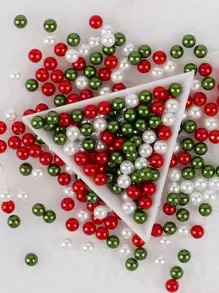 170入組人造珍珠設計五彩紙屑 - 彩色 - 查看 1