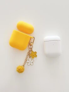 Hộp đựng hoa quyến rũ tương thích với Airpods - Màu vàng - Xem 2