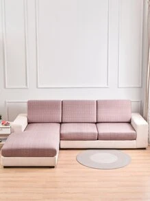 1pc Jacquard Stretch Sofa Cushion Cover