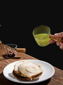 1pc Mini Coffee Measuring Cup, Cute Milk Cup For Household - Clear - View 7