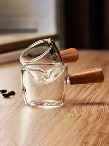 1pc Mini Coffee Measuring Cup, Cute Milk Cup For Household - Clear - View 8