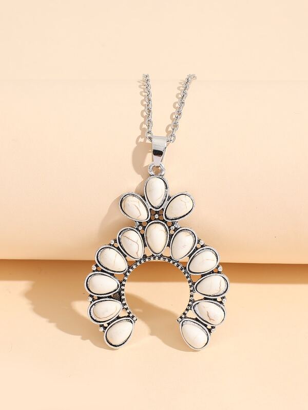 Waterdrop Pendant Necklace SHEIN USA