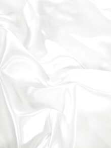 1入組白色羽絨被套無填充物臥室簡單滌綸柔軟羽絨被套 - 白色 - 查看 5