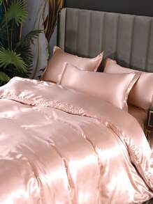 1 Màu Hồng Túi Đựng Chăn Màn Không Chất Độn, Đơn Giản Polyester Mềm Mại Túi Đựng Chăn Màn Cho Phòng Ngủ - Bụi hồng - Xem 5