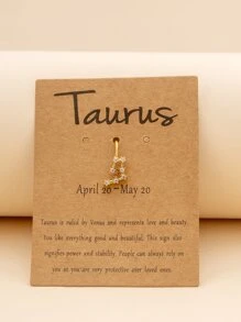 1 Đơn Giản & Phong Cách Kim Cương Giả Trang Trí Mũi Nhẫn Không Cần Xỏ Lỗ Giả Kẹp Cho Nữ & Bé Gái bộ Trang Sức Đồng - Vàng - Xem 6