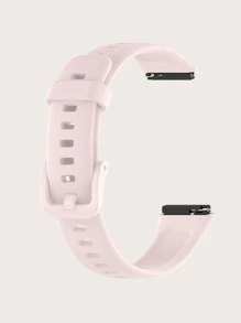 浅粉色纯色硅胶表带，适用于华为表带 7 - 淺粉色 - 查看 2