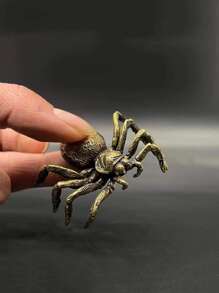 1入組銅合金裝飾用品現代蜘蛛設計裝飾物件 - 銅色 - 查看 3