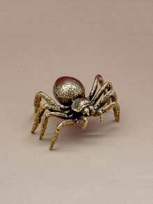 1入組銅合金裝飾用品現代蜘蛛設計裝飾物件 - 銅色 - 查看 5