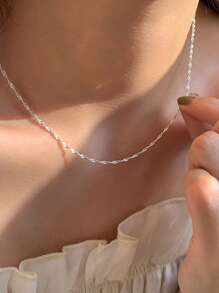 Nooxian Minimalist Chain Necklace