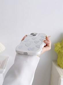 情人节心形图案镜面手机壳 - 彩色 - 查看 3