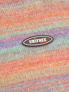 Space Dye Drop Shoulder Jumper - Multicolor - View 5