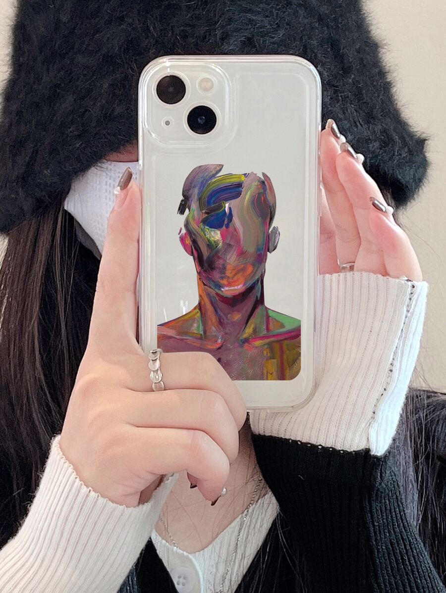 Funda para móvil con estampado de figura - Multicolor - Ver 1